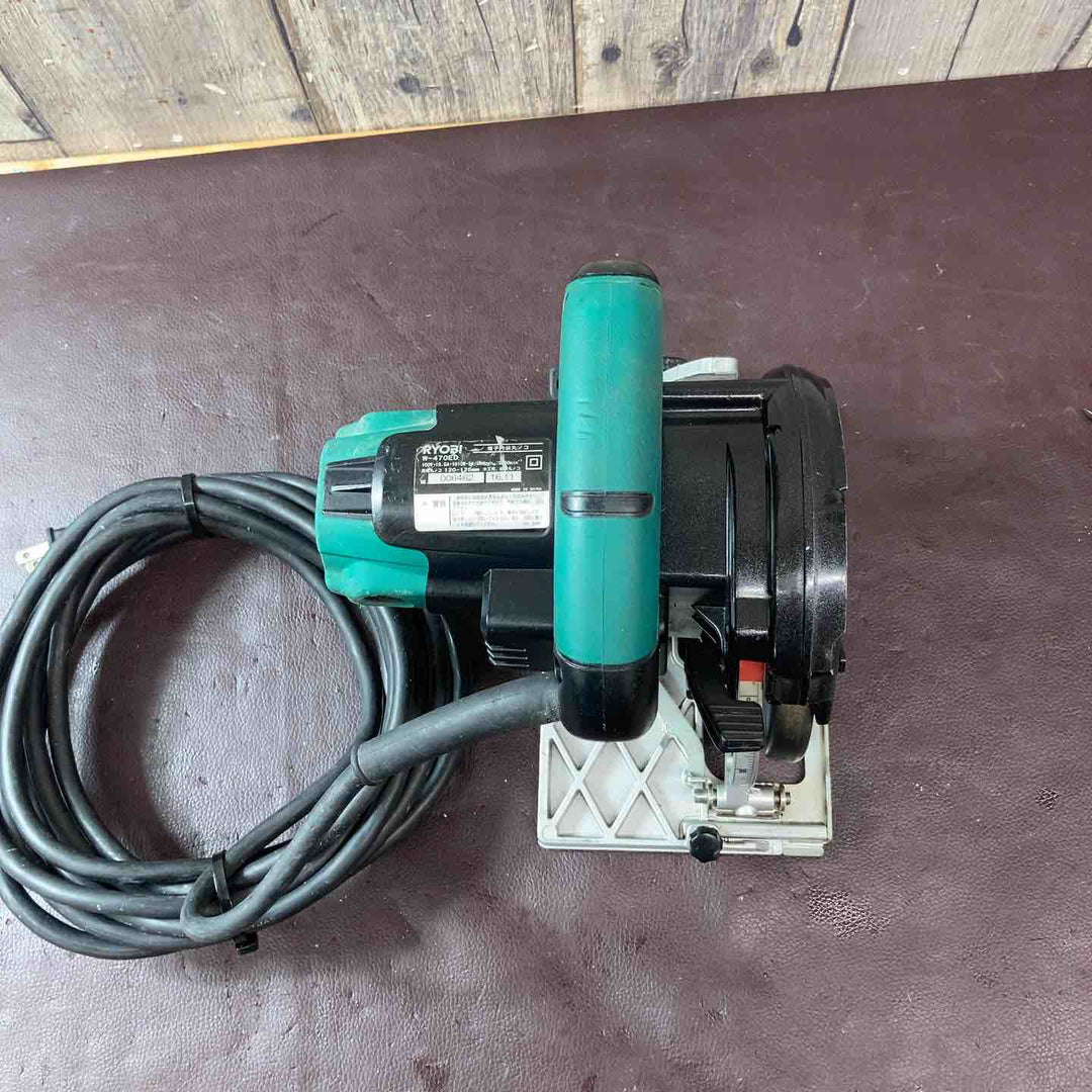 【中古品】リョービ(RYOBI) 電子内装丸ノコ W-470ED 612300A【東大和店】