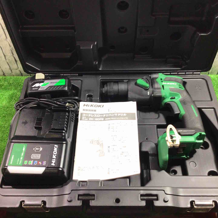 ★ハイコーキ(HIKOKI ※旧:日立工機) コードレスハンマドリル DH18DPB(2XP)【川口店】