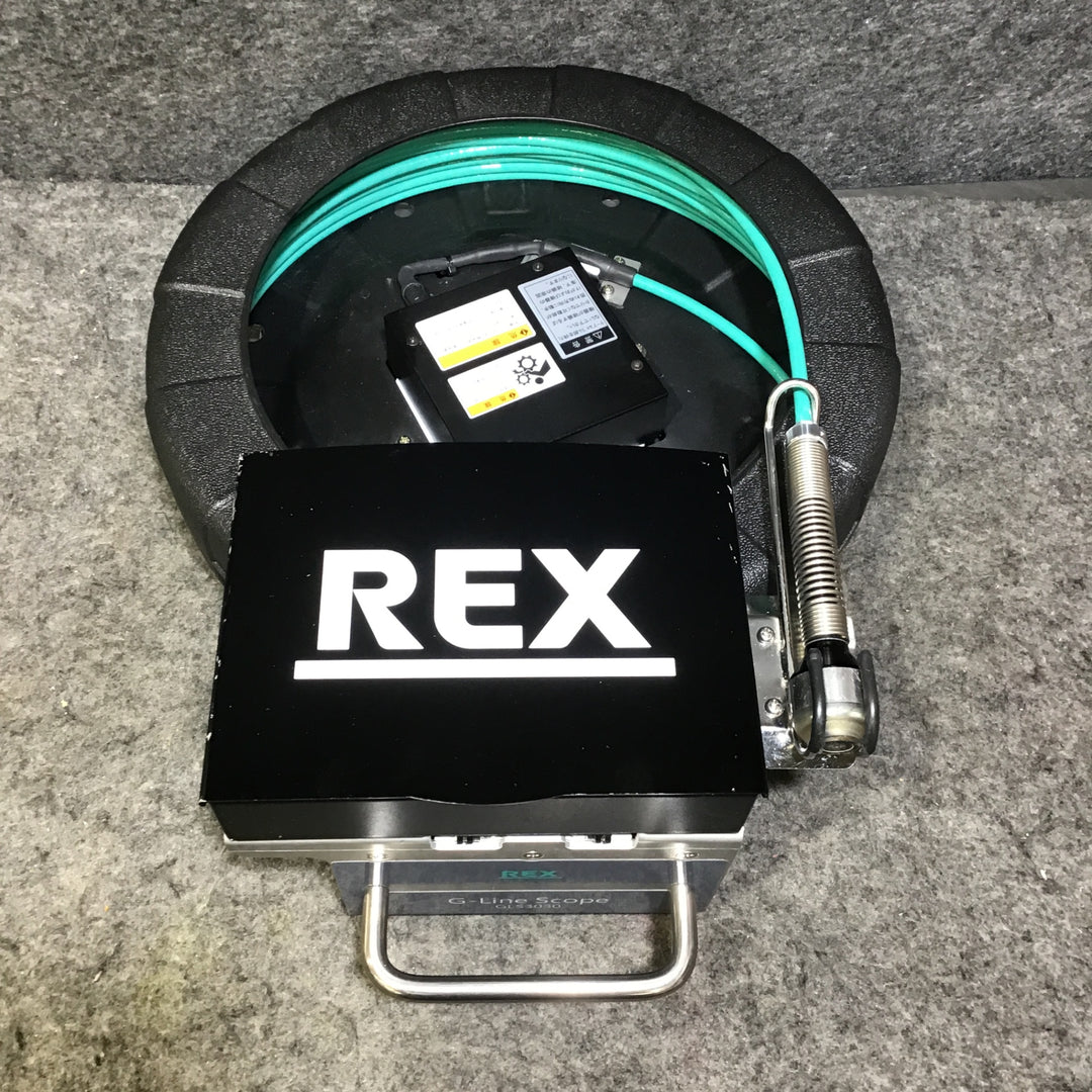 【中古・動作確認済】 REX 管内カメラ GラインスコープGLS3030 【桶川店】