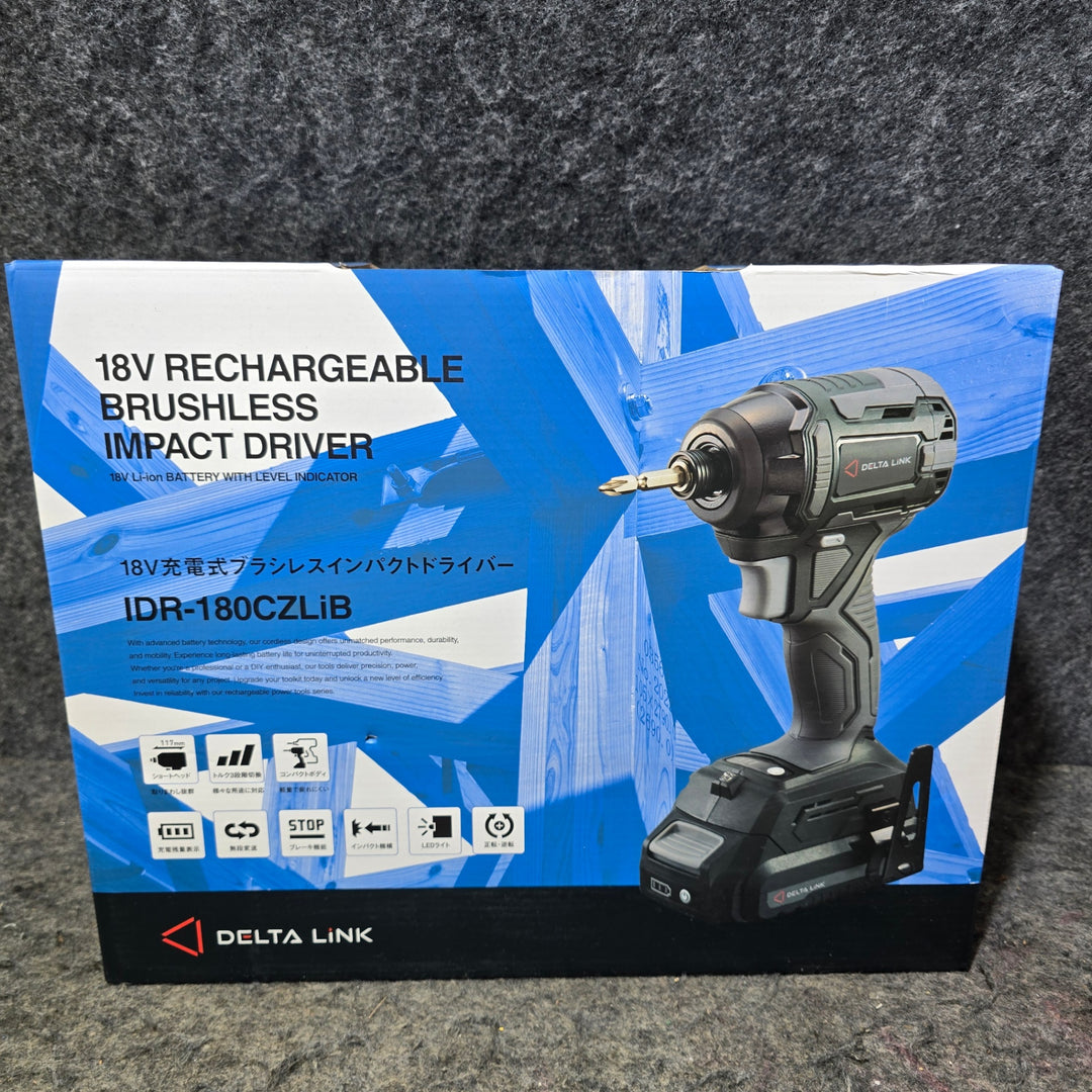 【未使用品】高儀 DELTA LINK 18V 充電式 インパクトドライバー IDR-180LiB【桶川店】