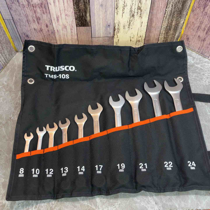 ◇TRUSCO/トラスコ TMS-10S コンビネーションスパナセット 10本【八潮店】