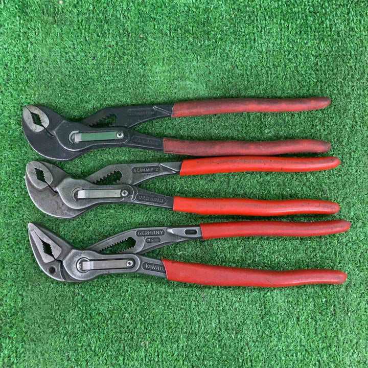 【中古品】▼KNIPEX クニペックス ウォーターポンププライヤー　3点セット【川崎店】