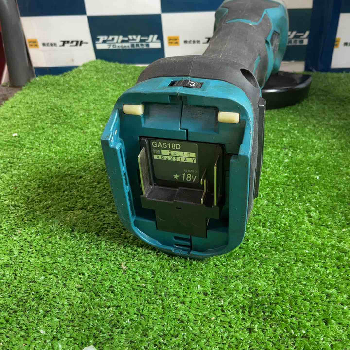 ☆マキタ(makita) 125mmコードレスディスクグラインダ GA518DZ【草加店】