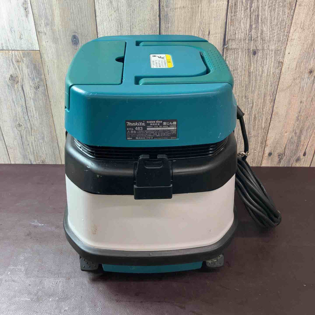 【中古品】マキタ(makita) 集じん機 483 集塵機 掃除機 100V【東大和店】