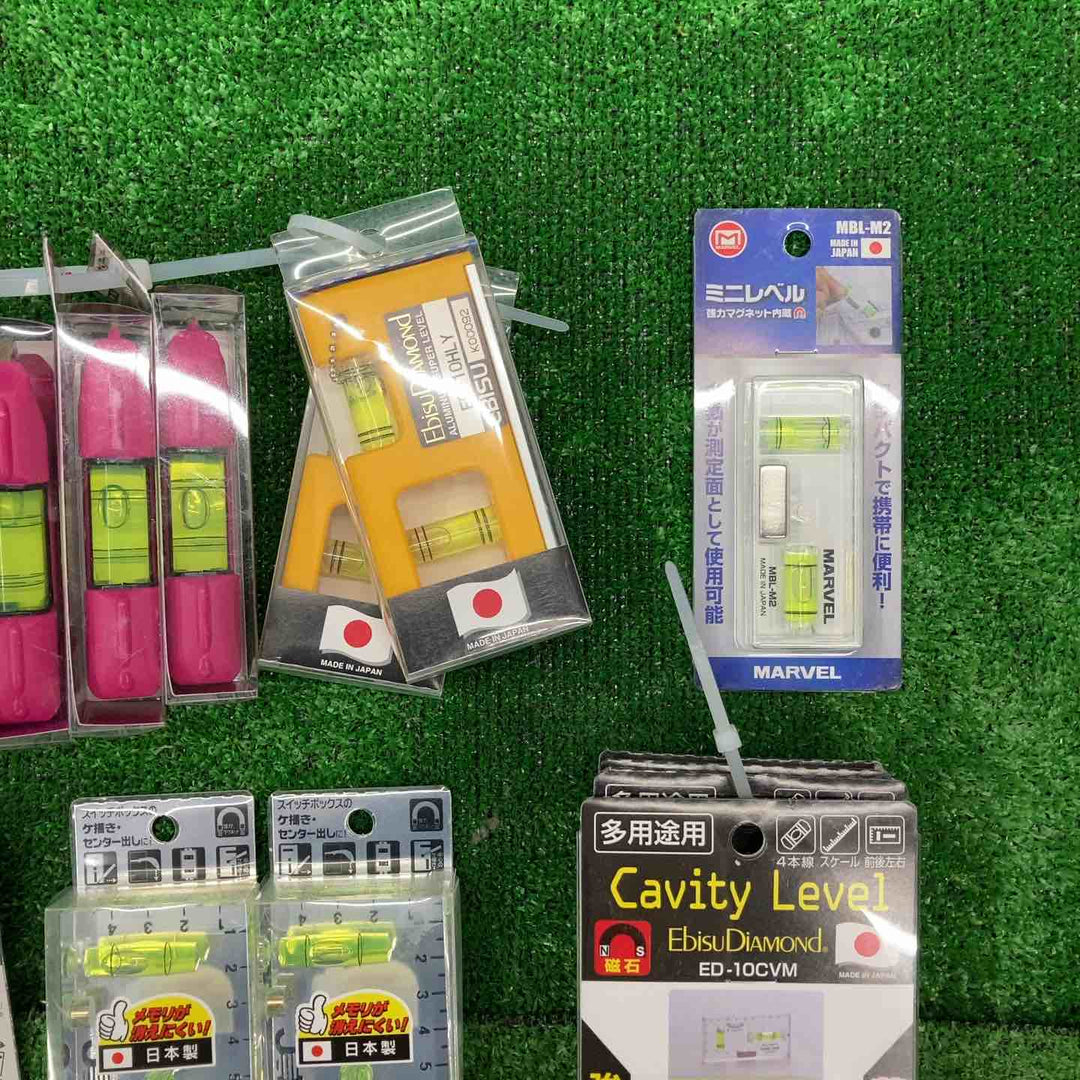 マグネット付き 磁石 エビスダイヤモンド シンワ ＫＯＤ 等 水平器44点【桶川店】