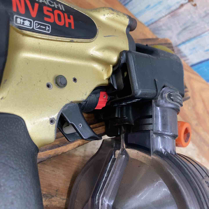 ◇ハイコーキ(HIKOKI ※旧:日立工機) 高圧エア釘打ち機 NV50H  細釘専用【柏店】