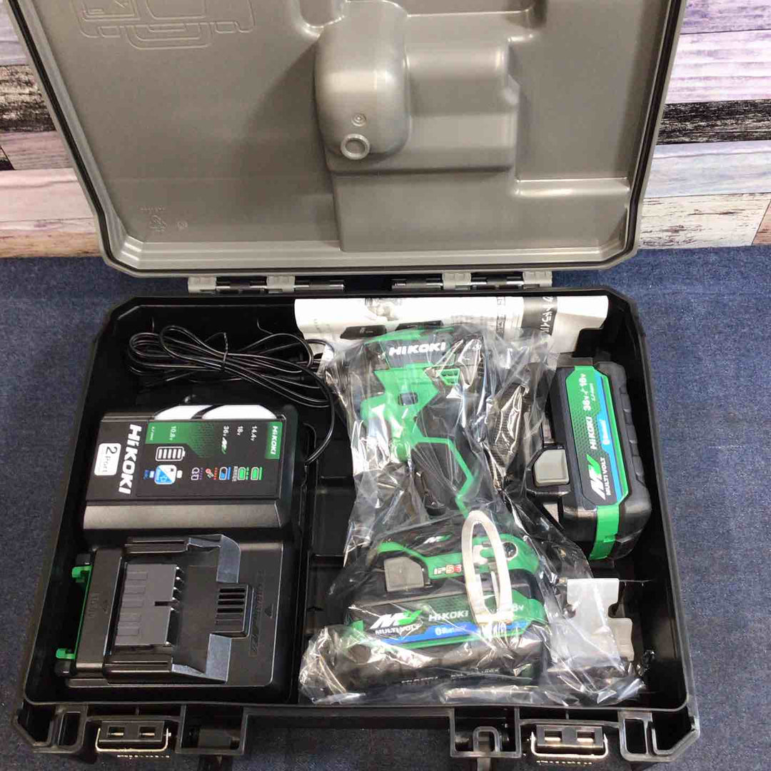 【未使用品】ハイコーキ HIKOKI 36V コードレスインパクトドライバ アグレッシブグリーン WH36DD(2XHLSZ)【八潮店】