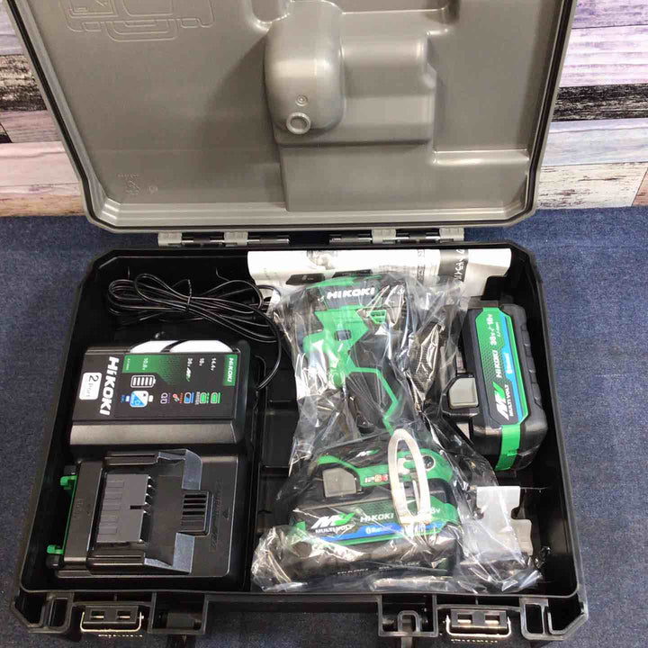 【未使用品】ハイコーキ HIKOKI 36V コードレスインパクトドライバ アグレッシブグリーン WH36DD(2XHLSZ)【八潮店】