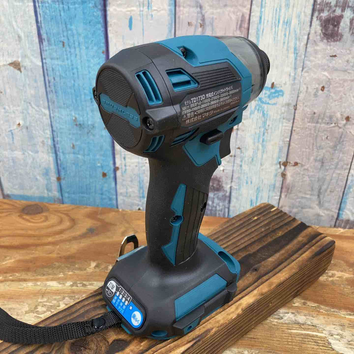 【未使用品】 純正 マキタ makita コードレス インパクトドライバー TD173DZ 青色 ブルー 本体 【柏店】