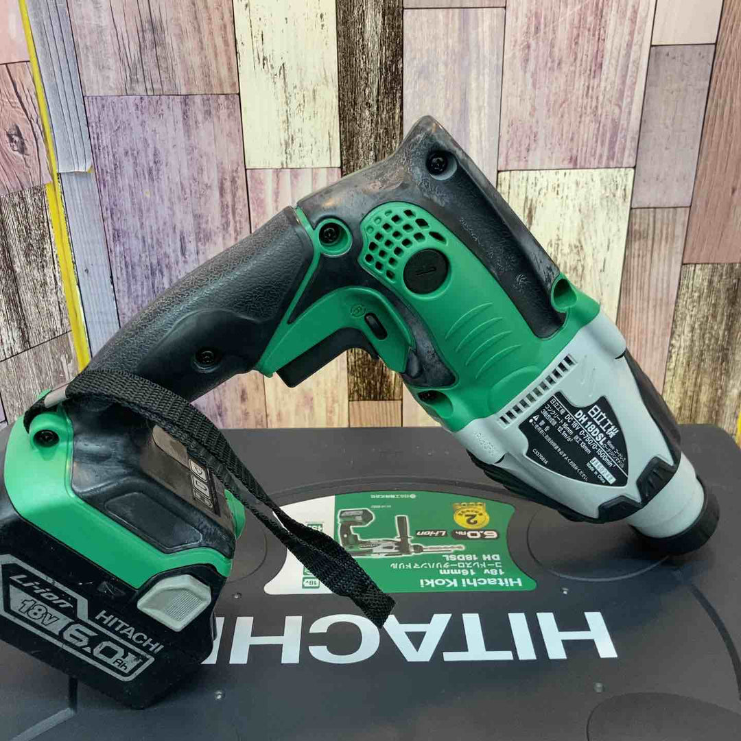 ★ハイコーキ(HIKOKI ※旧:日立工機) コードレスハンマドリル DH18DSL(2LYPK)(L)【八潮店】
