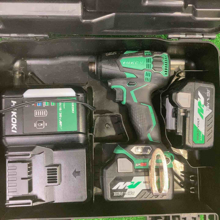 ★ハイコーキ(HIKOKI ※旧:日立工機) コードレスソフトインパクトドライバー WHP18DBL(2LXPK)【町田店】