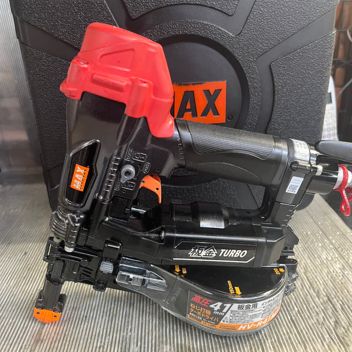 ★マックス(MAX) 高圧エアネジ打ち機 HV-R41MR1 屋根板金作業用【草加店】