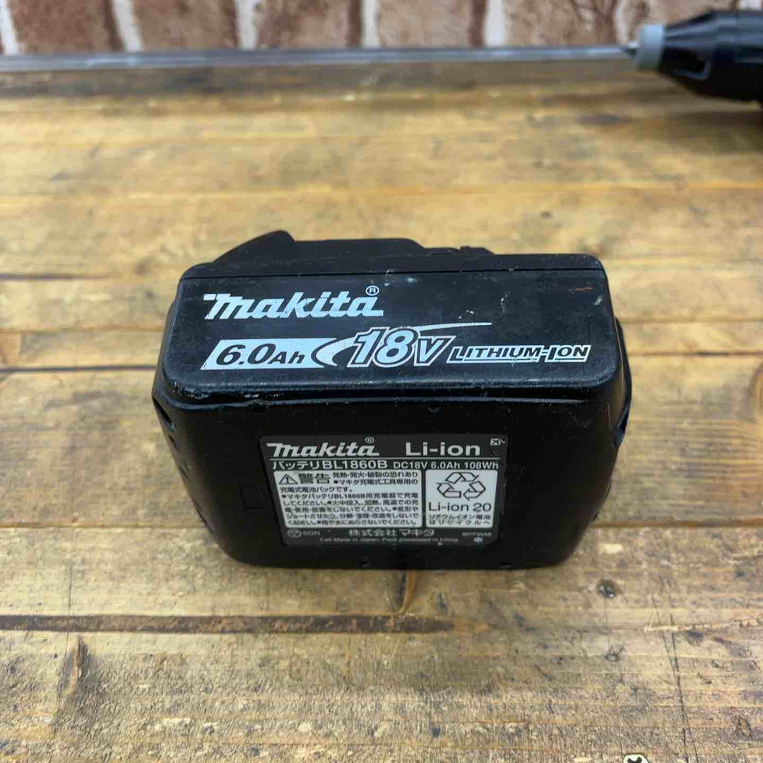【中古/送料無料】マキタ(makita) コードレススクリュードライバー FS600DZ本体+ BL1860B バッテリー1個付き【所沢店】