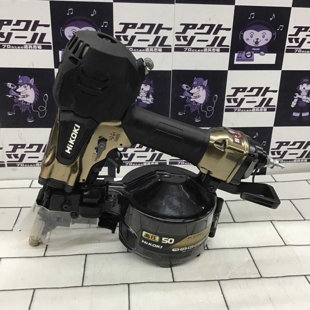 ★ハイコーキ(HIKOKI ※旧:日立工機) 高圧エア釘打ち機 NV50HR2(S)【所沢店】