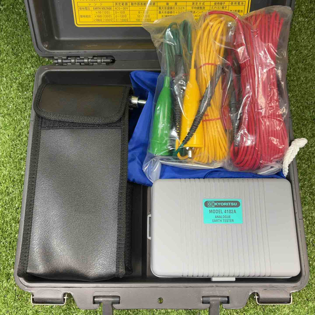 ◇共立電気計器(KYORITSU) 接地抵抗計 4102A【川崎店】