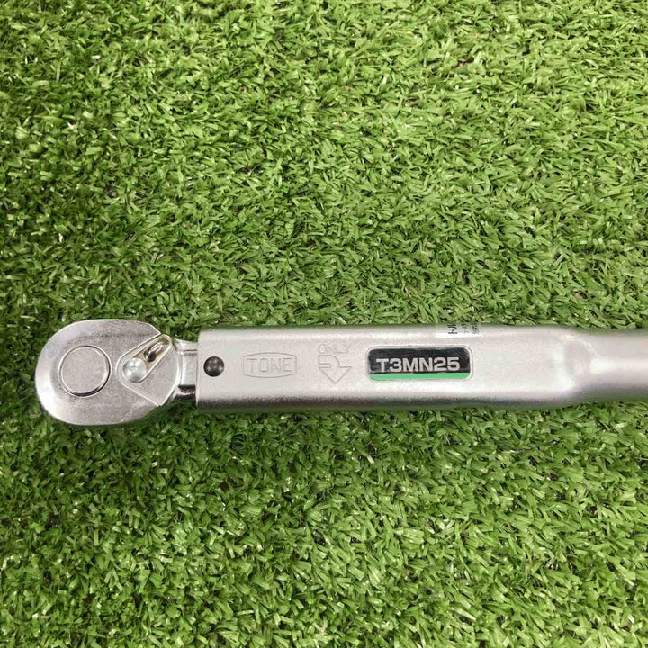 ◇トネ(TONE) プレセット形トルクレンチ T3MN25-QL 差込角9.5mm(3/8")【川崎店】