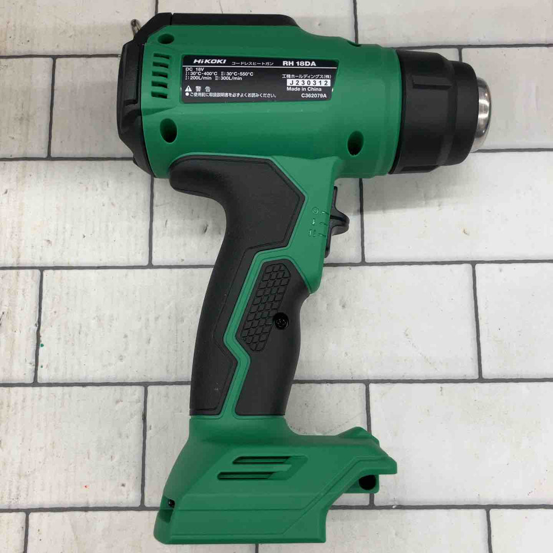 ★ハイコーキ(HIKOKI ※旧:日立工機) コードレスヒートガン RH18DA(NN)【所沢店】