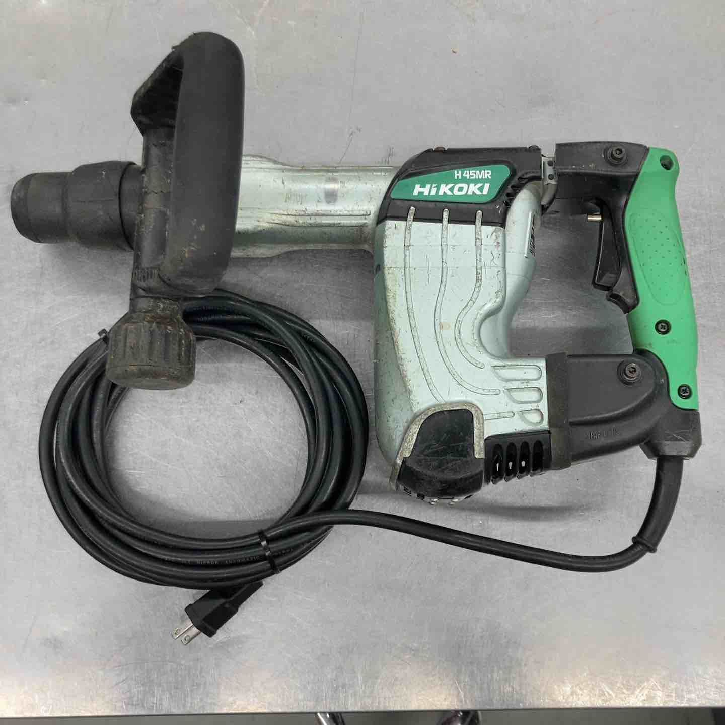 日立 H45MR ハンマドリル 【リライズ野田愛宕店】【店頭取引限定】【中古品】1点限り早い者勝ち！ ☆ハイコーキ(HIKOKI ※旧:日立工機) 電動ハンマ H45MR 本体のみ【戸田