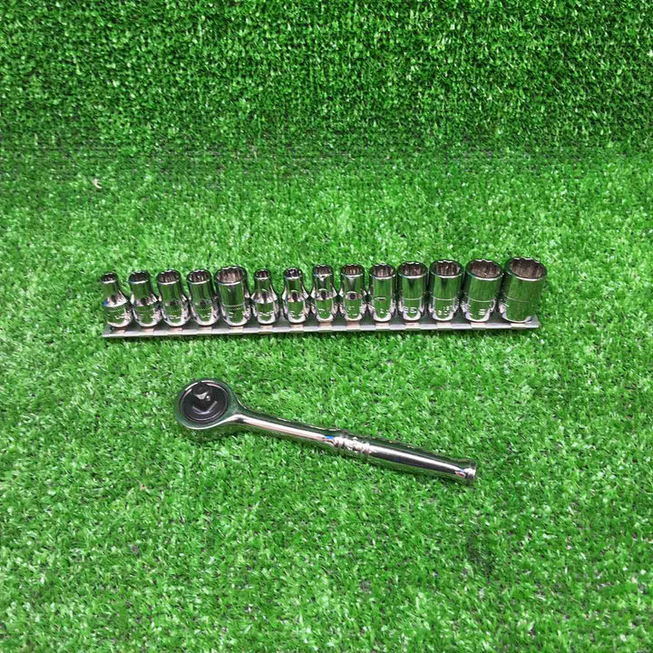 スナップオン 1/4 ラチェットハンドル TM739/ソケット TMD6～12、TMD14、TMD16/TMMD5、6、7×2、10【藤沢店】