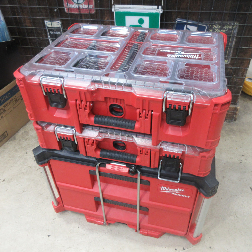 arr30　milwaukee ミルウォーキー PACKOUT ミルウォーキー PACKOUT ツールボックス (XLサイズ) / 48-22