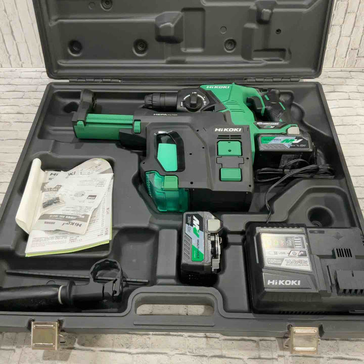 ★ハイコーキ(HIKOKI ※旧:日立工機) コードレスハンマドリル DH36DPB(2XP)【川口店】