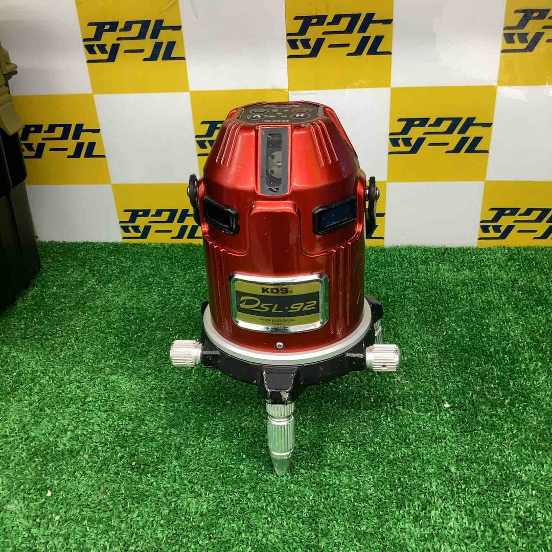 ◇KDS 電子整準 フルラインレーザー墨出し器 DSL-92【越谷店】