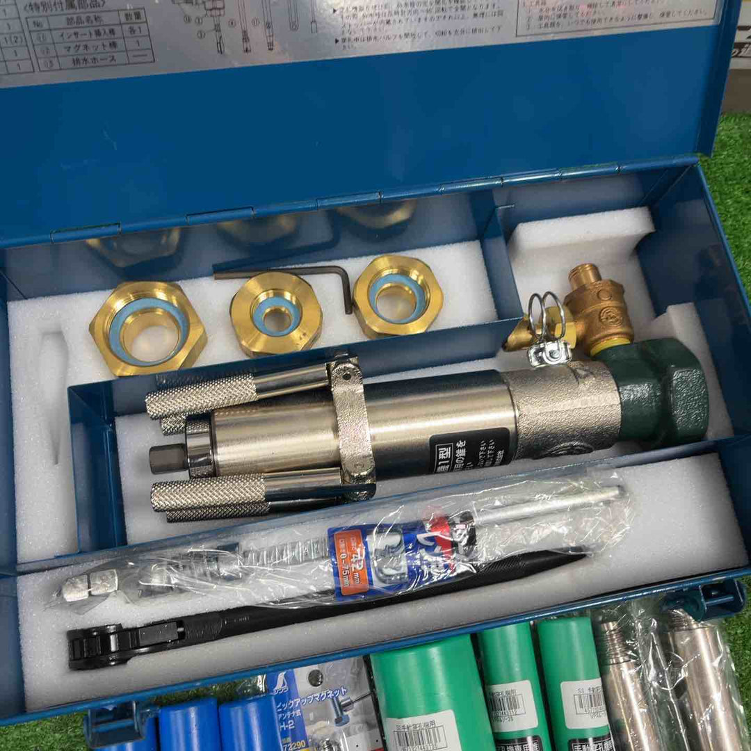 前澤給装工業 水道用穿孔機1型 13～25 QSO 未使用 手動型 水道工事 配管設備工事 マエザワ 【草加店】