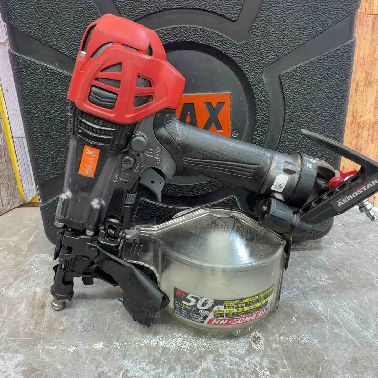 ★マックス(MAX) 高圧エア釘打ち機 HN-50N4(D)-G【八潮店】 ☆マックス(MAX) 高圧エア釘打ち機 HN-50N4(D)-G【八潮店】 – アクト