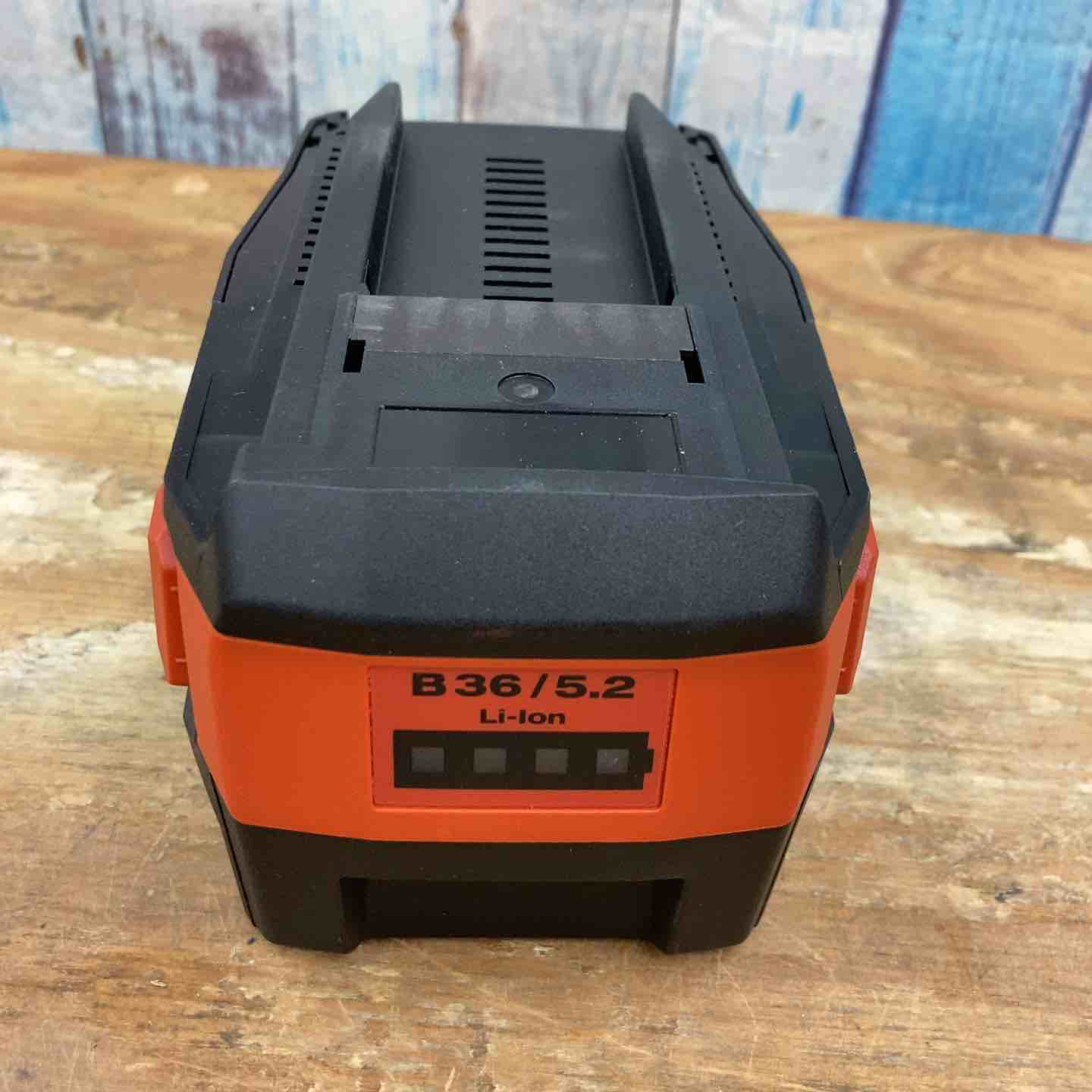 ヒルティ HILTI B36/5.2 リチウムイオンバッテリー 36V【市川行徳店】【店頭取引限定】【中古】管理番号：ITLNPPPZ5ZOO ☆ヒルティ(HILTI) リチウムイオンバッテリー B36/5.2 36V/5.2Ah【柏店