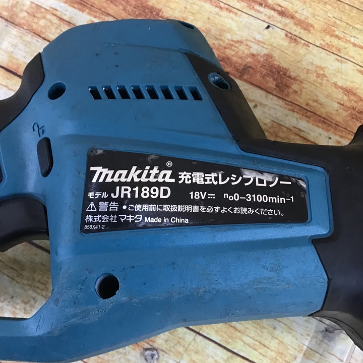 ★マキタ(makita) コードレスレシプロソー JR189DZ【川崎店】