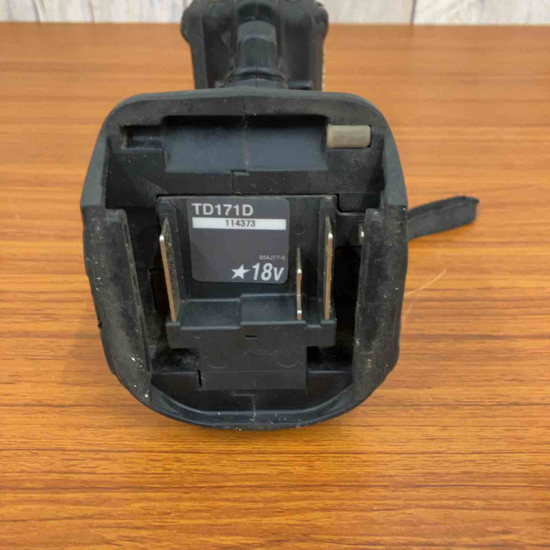 ★マキタ(makita) コードレスインパクトドライバー TD171DZB【八潮店】