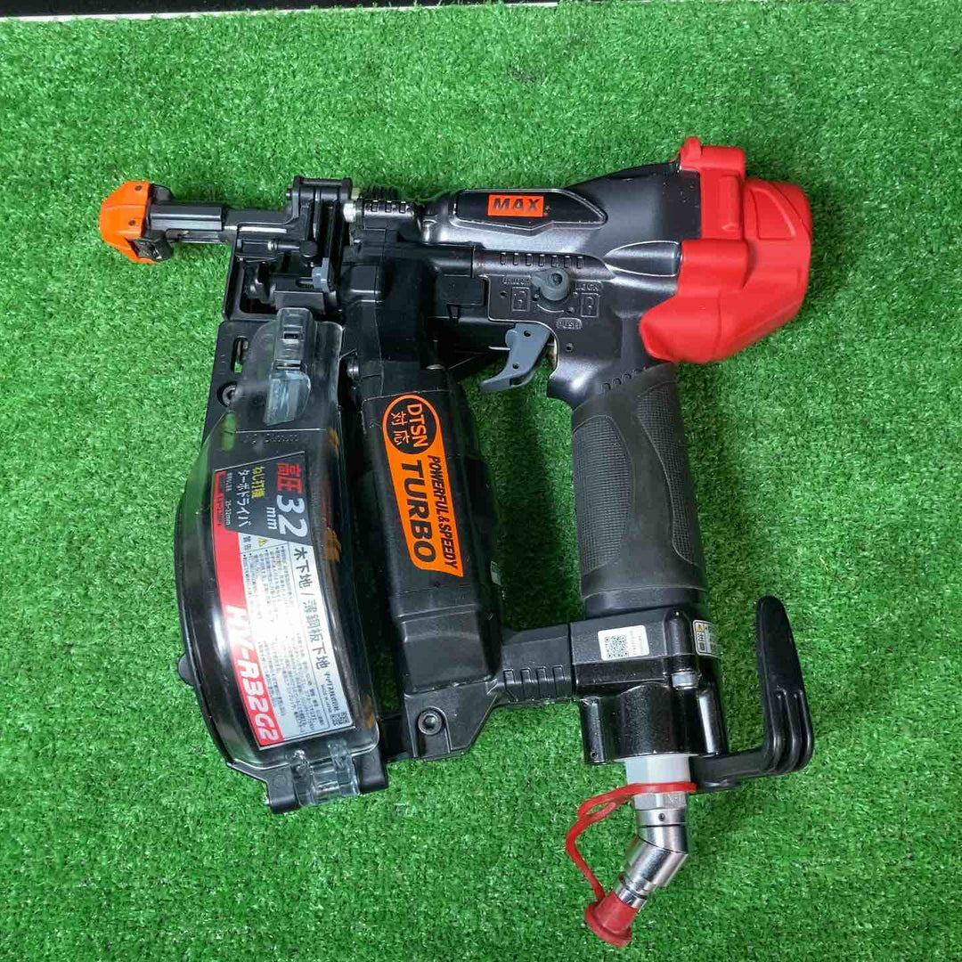 【美品】★マックス(MAX) 高圧エアネジ打機 HV-R32G2-G【岩槻店】