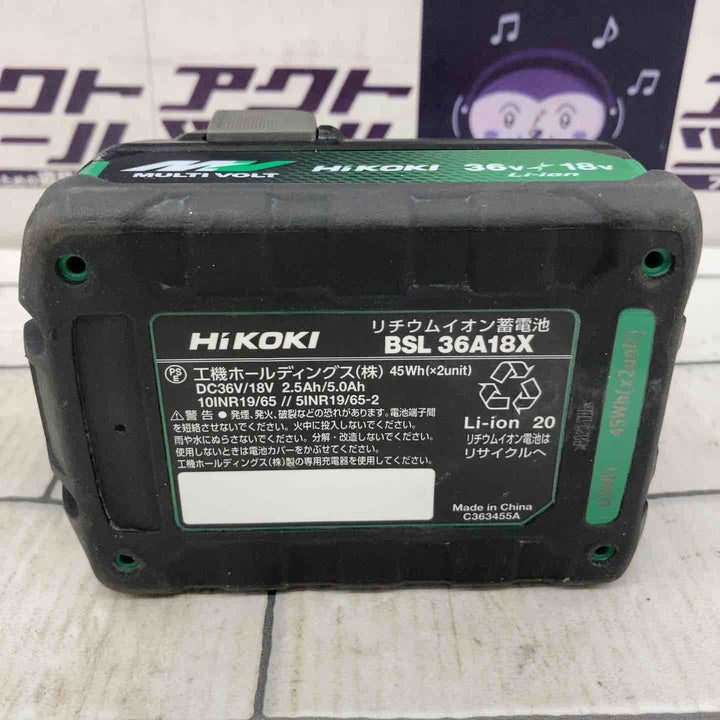 ★ハイコーキ(HIKOKI ※旧:日立工機) コードレスインパクトレンチ WR36DC(NN)【所沢店】