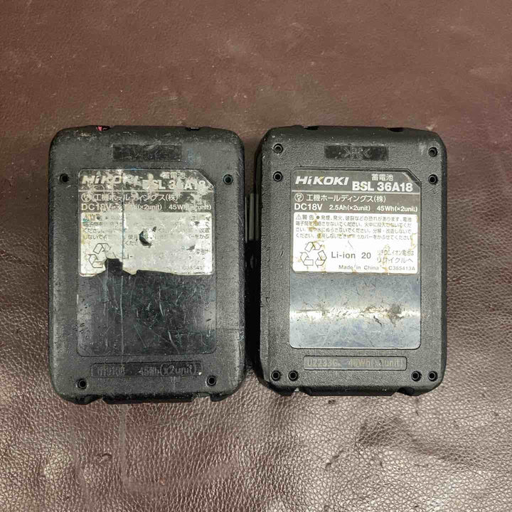 【中古品】ハイコーキ(HIKOKI ※旧:日立工機) コードレスハンマドリル DH36DPA(2XP) ハツリ はつり機【東大和店】