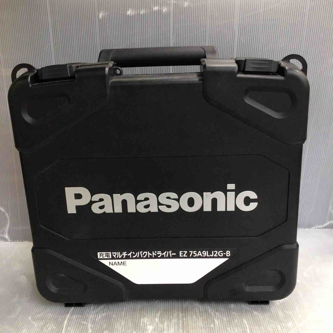 ★パナソニック(Panasonic) コードレスマルチインパクトドライバー EZ75A9LJ2G-B【草加店】