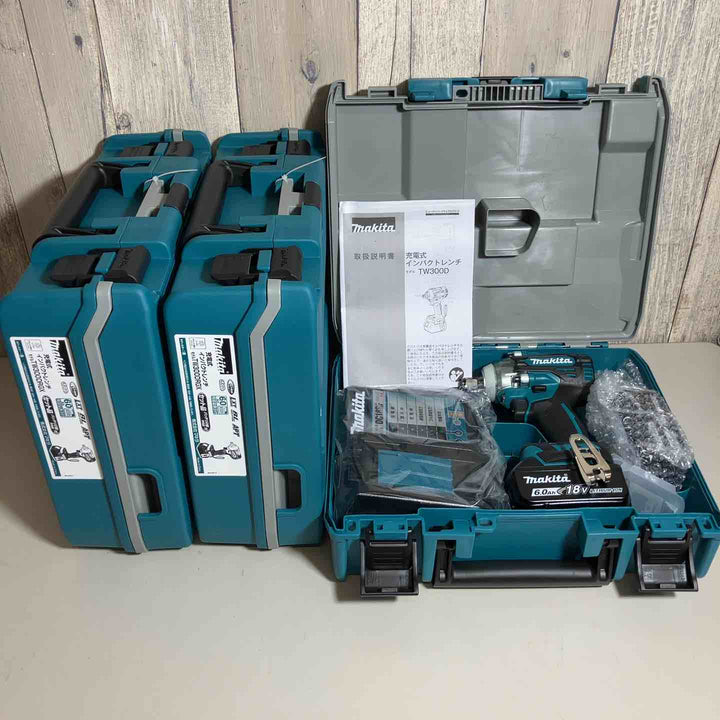 【未使用品】 マキタ makita コードレス インパクトレンチ TW300DRGX 3台セット 純正 純正品 【戸田店】
