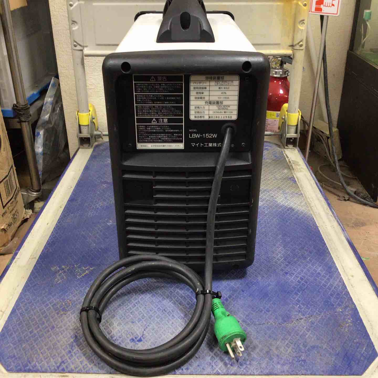 マイト工業 LBW-152W バッテリー溶接機【市川行徳店】【店頭取引限定】【中古】管理番号：IT1YMV4ADSYS マイト工業 リチウムイオンバッテリー溶接機 LBW-152W : 職人ジャパン
