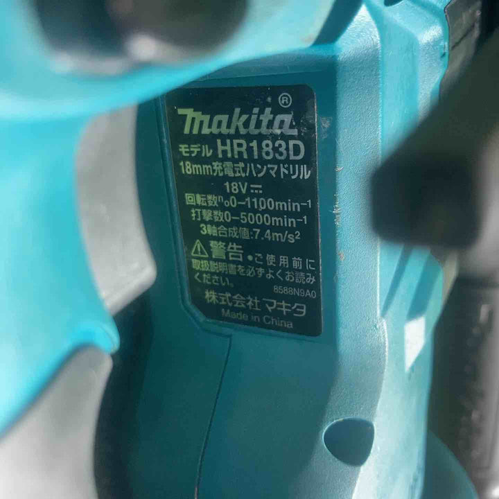 ★マキタ(makita) コードレスハンマドリル HR183DZK【川崎店】