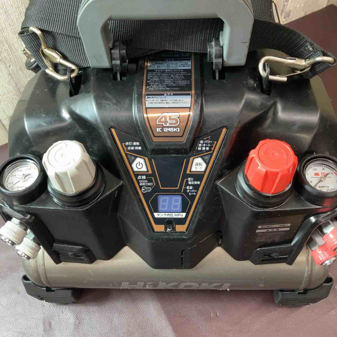 【中古品】★ハイコーキ(HIKOKI ※旧:日立工機) 高圧エアコンプレッサ EC1245H3(CTN)【東大和店】