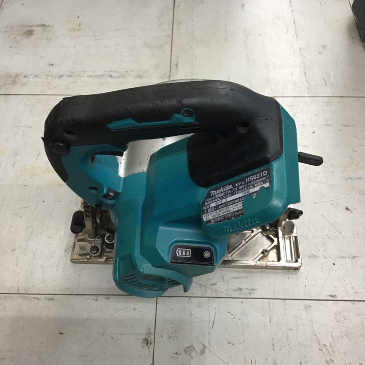 【現状品】 マキタ/makita コードレス丸のこ・HS631DZ 【鴻巣店】