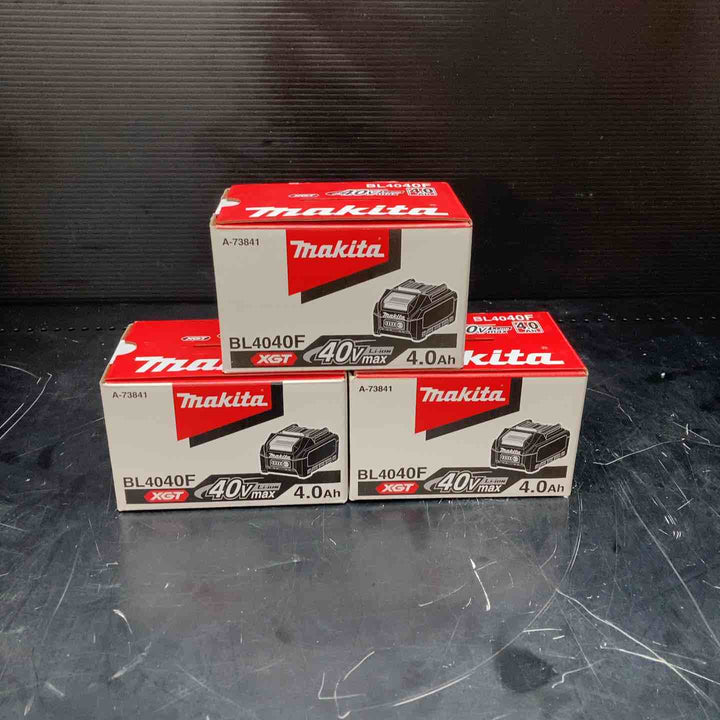 マキタ(makita) 純正 リチウムイオンバッテリー 40Vmax/4.0Ah BL4040F 正規品 3個セット【川越店】