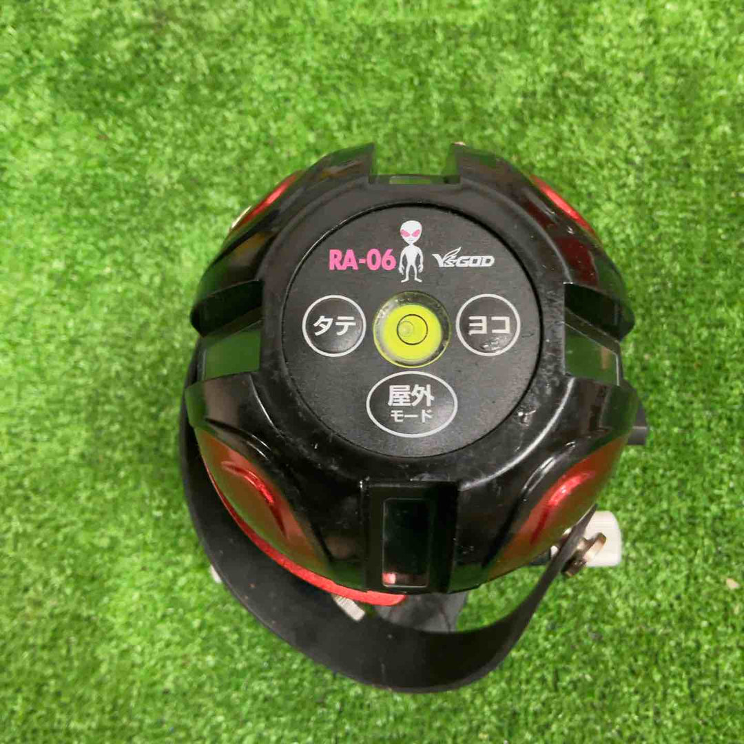 ◇山真製鋸(YAMASHIN) レッドエイリアン レーザー墨出し機 RA-06【草加店】