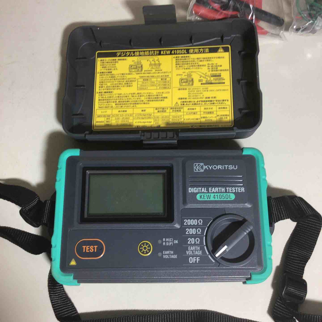 □共立 デジタル接地抵抗計 KEW4105DL-H【戸田店】