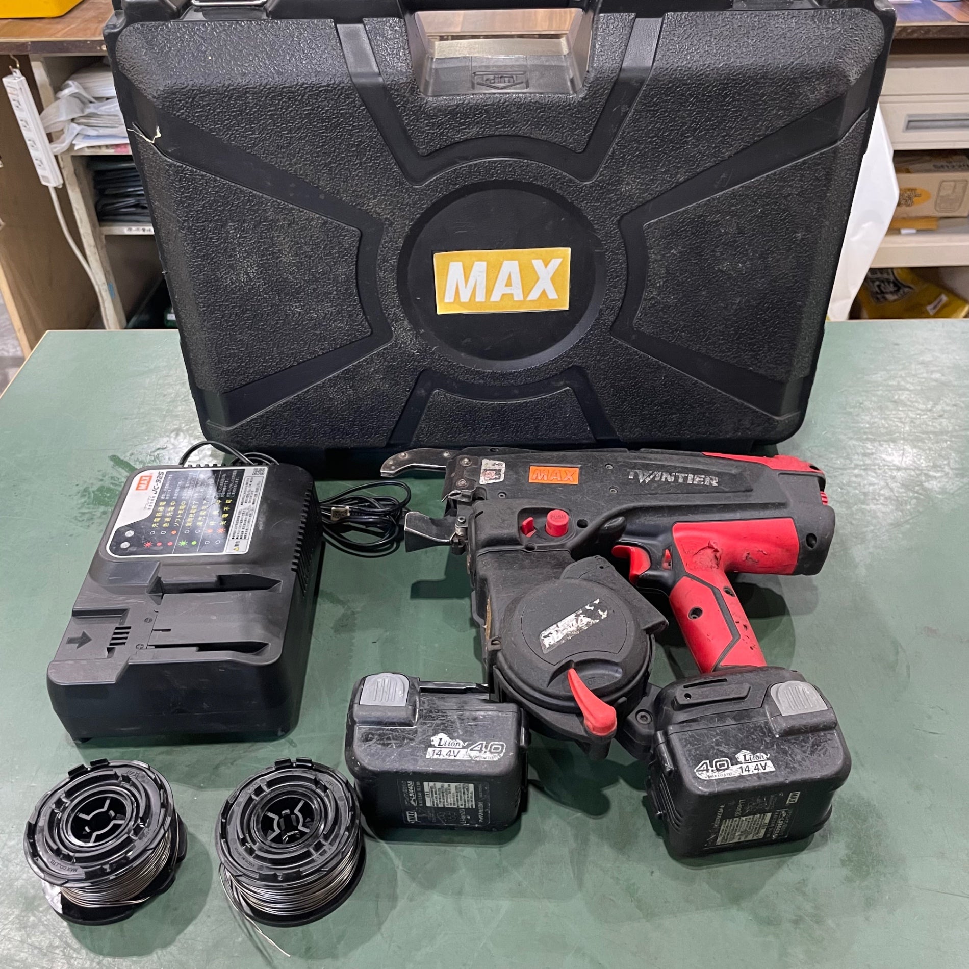 ☆マックス(MAX) 鉄筋結束機 ツインタイア RB-440T-B2C/1440A【川口店