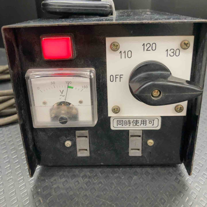 【現状品】◇トモサダ(友定) パーフェクトトランス T-1 昇圧器 2kVA 100V 昇圧確認済み。【鴻巣店】