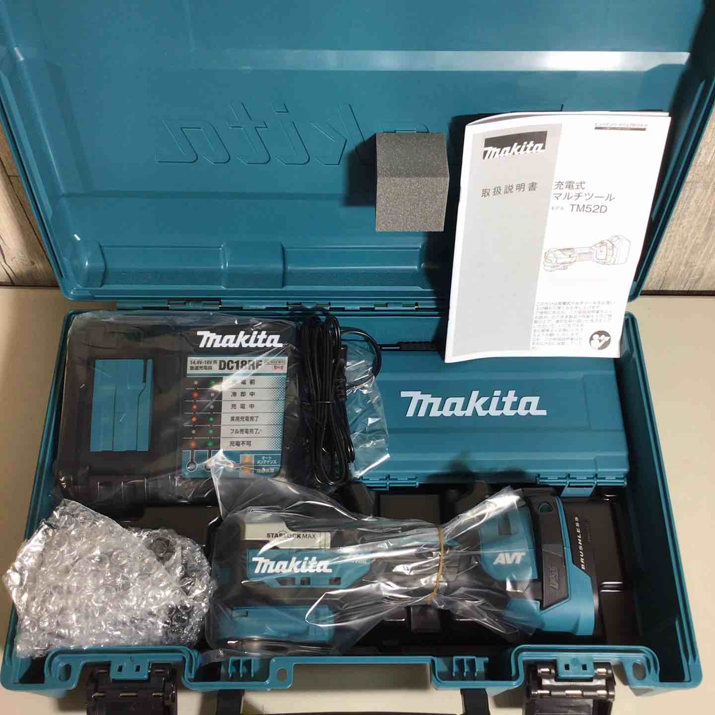 未開封品】makita マキタ TM52DRG 充電式マルチツール 18V 6Ah 