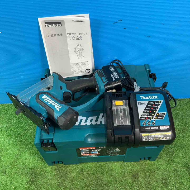 ★マキタ(makita) コードレスボードカッタ SD140DRGX バッテリー1個【岩槻店】