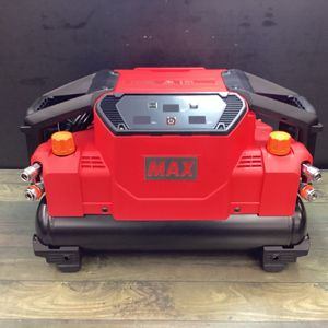 【未使用店頭展示品】 マックス(MAX) エアコンプレッサー AK-HH1310E_レッド 【東大和店】