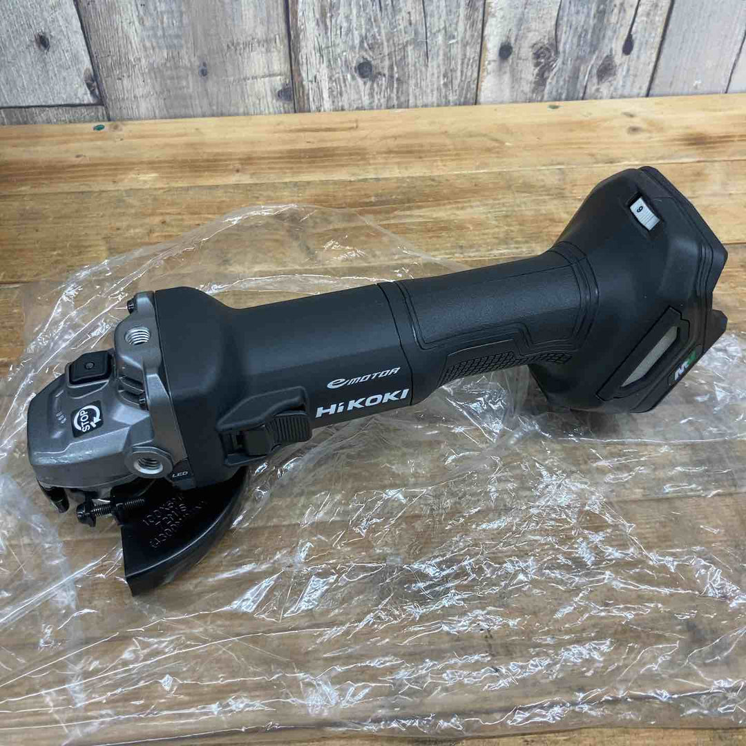 ◇HiKOKI(ハイコーキ) 36V 充電式 ディスクグラインダ G3610DC ブラック トイシ径100mm スライドスイッチ 蓄電池2個・充電器・ケース付 G3610DC(2XPBZ)【東大和店】