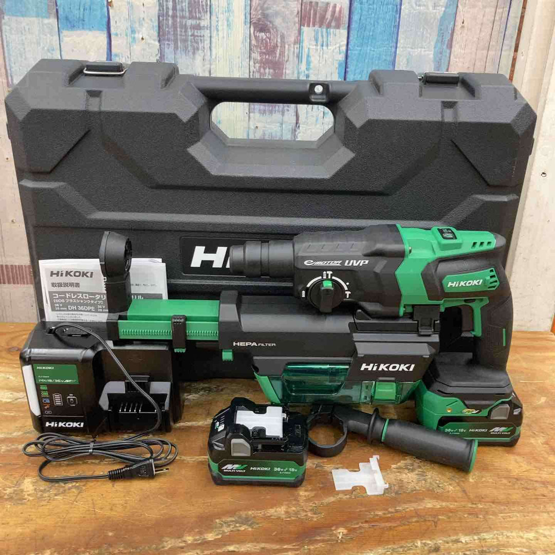 ★ハイコーキ(HIKOKI ※旧:日立工機) コードレスハンマドリル DH36DPF(2XPZ)【柏店】